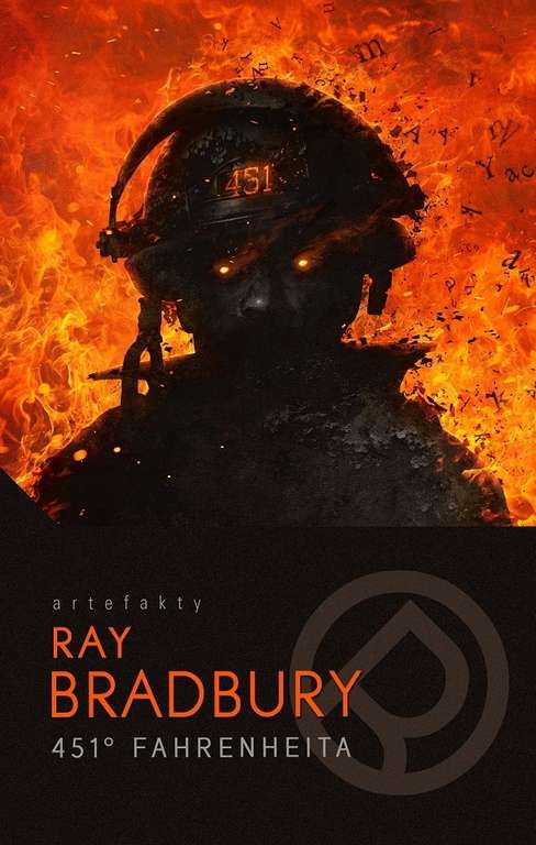 Książka 451 stopni Fahrenheita Ray Bradbury | Oprawa twarda