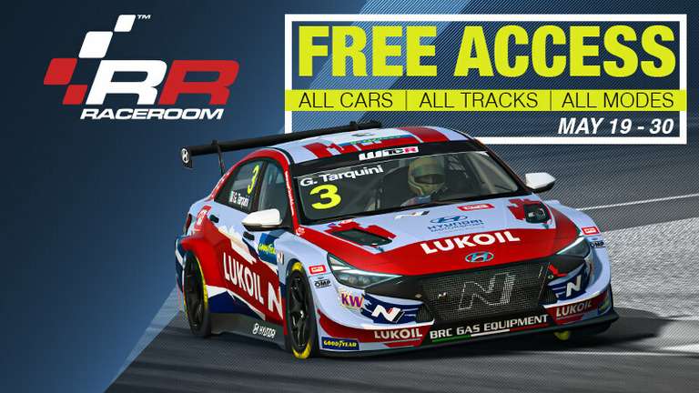 RaceRoom Racing Experience cała zawartość dostępna za darmo do 30.05
