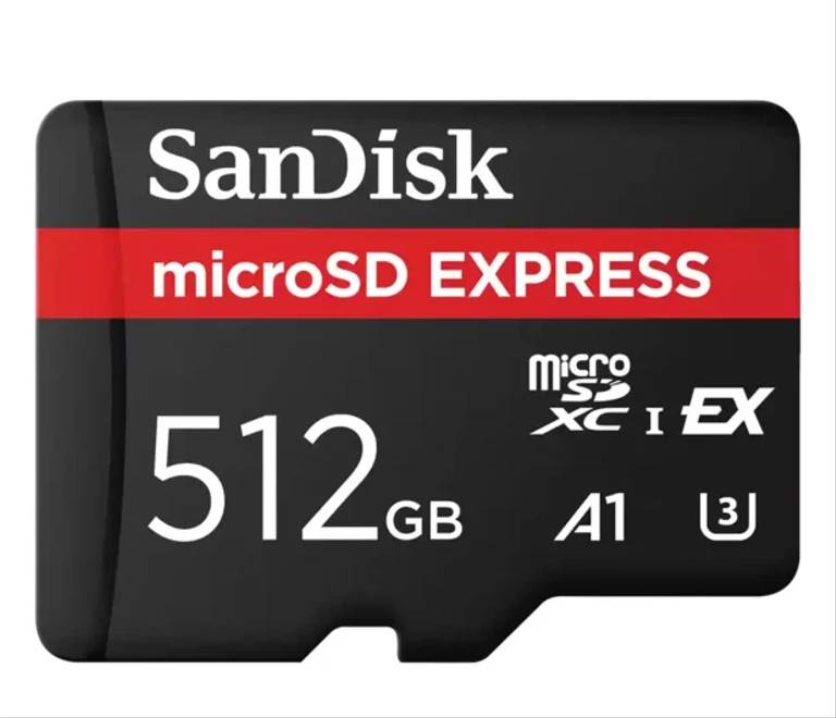 Karta pamięci Sandisk EXPRESS microSDXC 512 GB (880/650 MB/s) EX C10 U3 UHS