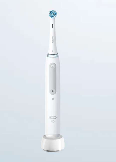 Oral-B iO Series 4 szczoteczka magnetyczna biała - Allegro Smart Week