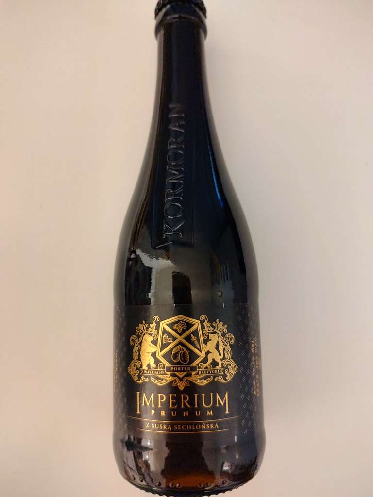Piwo kormoran Imperium Prunum z suską sechlońską za 18,99 w makro