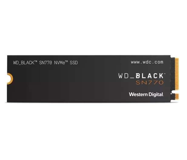 Dysk SSD WD 1TB M.2 PCIe Gen4 NVMe Black SN770 za 319 zł / Dysk SSD Gigabyte 256GB za 64 zł - Weekndowe promocje w aplikacji mobilnej x-kom