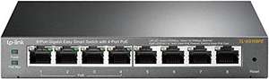 TP-Link TL-SG108PE Zarządzany L2 Gigabit Ethernet PoE, 63,22Euro