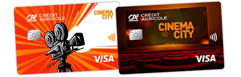 Cinema-CIty Unlimited na ROK (12 MSC) za DARMO. Konto Credit Agricole z kartą VISA