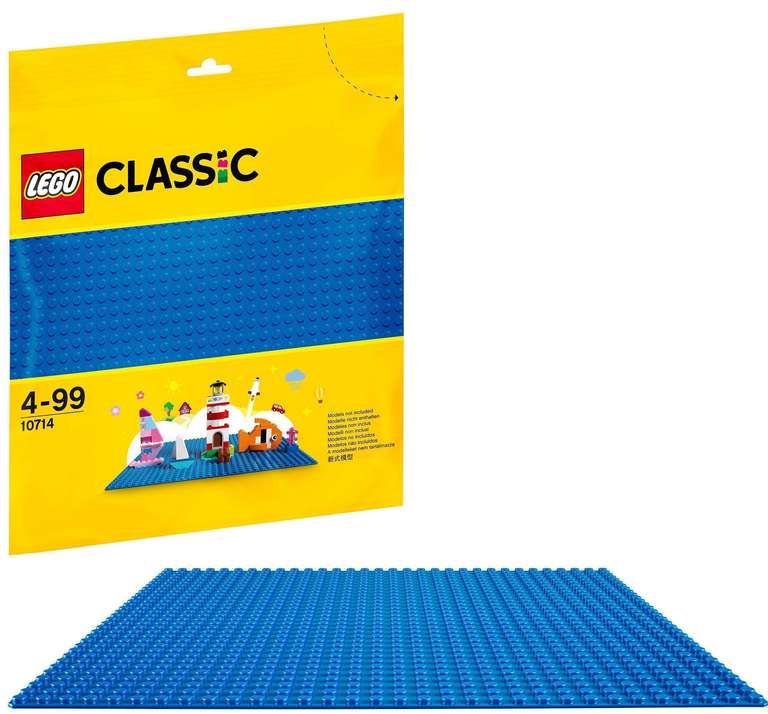 Lego Classic 10714 niebieska płytka konstrukcyjna, Płyty drogowe 60304 za 63,99zł, Mario pszczoła 71393 za 27,99 i inne z LEGO, odb.os. 0zł