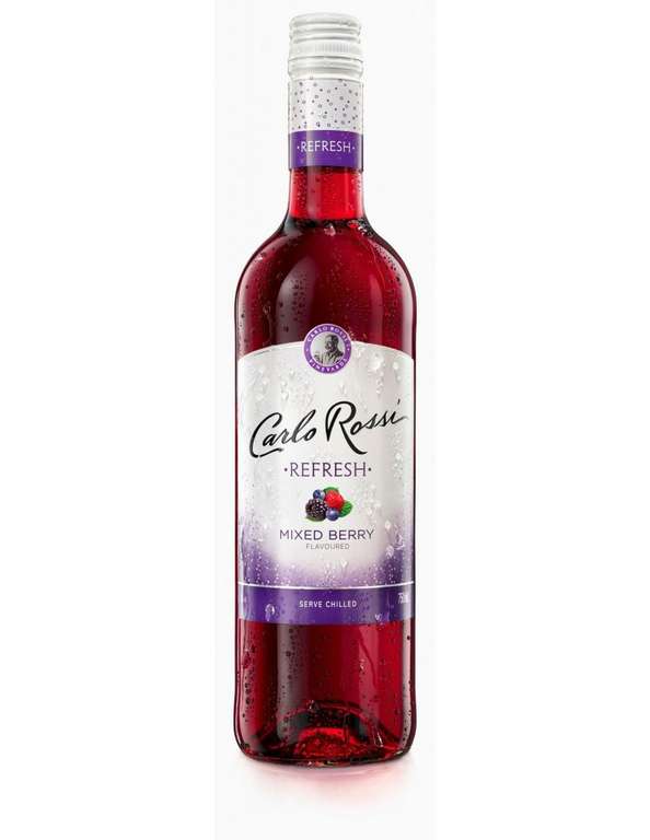Wino Carlo Rossi Refresh Mixed Berry 0,75L. BIEDRONKA
