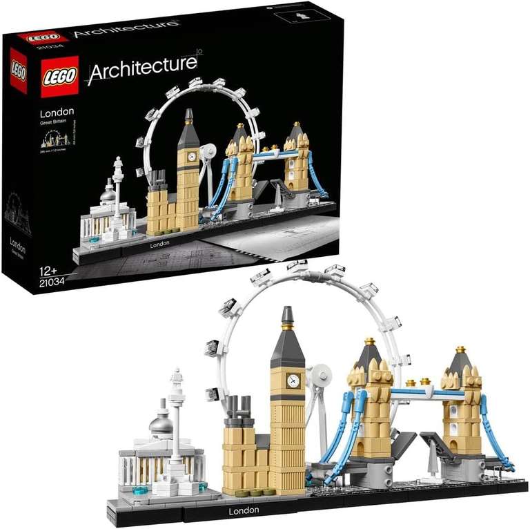 LEGO Architecture 21034 Londyn (liczba elementów 468) @ Amazon