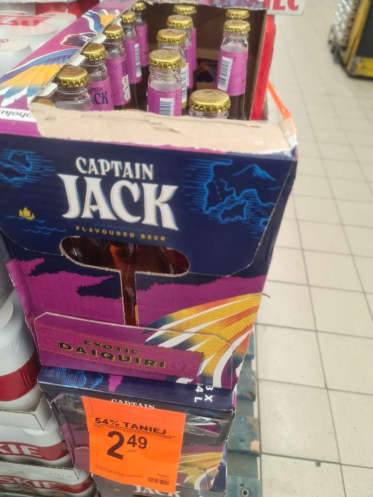 Piwo Captain Jack Exotic Daiquiri 0,4l, 6% w Biedronka