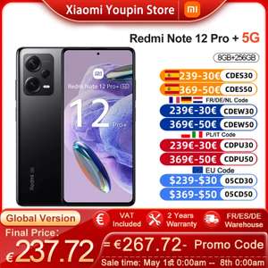 Smartfon Redmi NOTE 12 Pro Plus 8GB+256GB Global USD260.11