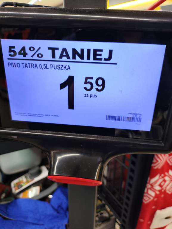 Piwo Tatra puszka 0,5l @ Biedronka