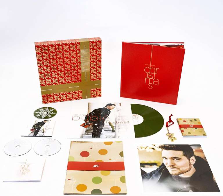 Michael Buble Christmas (10th Anniversary Super Deluxe Box) Winyl, Cd, DVD