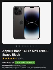 iPhone 14 Pro Max 128Gb w x-kom