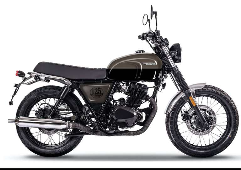 Motocykl 125cc Brixton cromwell auchan żory
