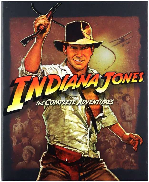 Indiana Jones Kolekcja 1-4 Quadrilogy Blu-Ray