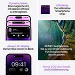 Smartfon Apple iPhone 14 Pro (128 GB) – Space czarny,srebrny oraz fioletowy od [ 1194,85 € ] Amazon.de