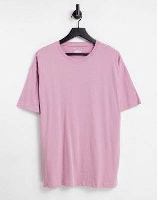 New Look Różowy t-shirt oversize