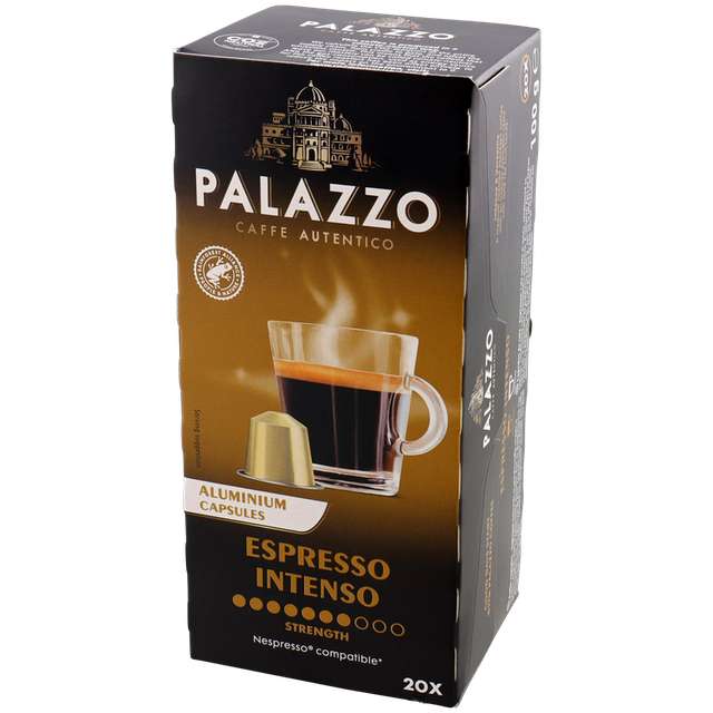 Kawa w kapsułkach (20szt.)Palazzo lungo/Espresso Intenso -Action