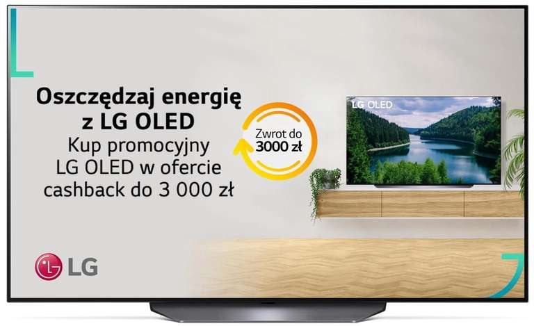 Telewizor OLED LG OLED55C21LA za 5048,90 zł możliwe 4548,90 zł