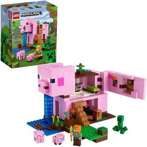 Zestaw klocków LEGO Minecraft 21170 - Dom w kształcie świni @ Amazon