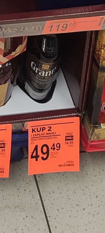 Whisky, whiskey "Kup 2, zapłać mniej w Biedronce" Tullamore DEW 12 yo w cenie 89,99 przy zakupie 2 szt.