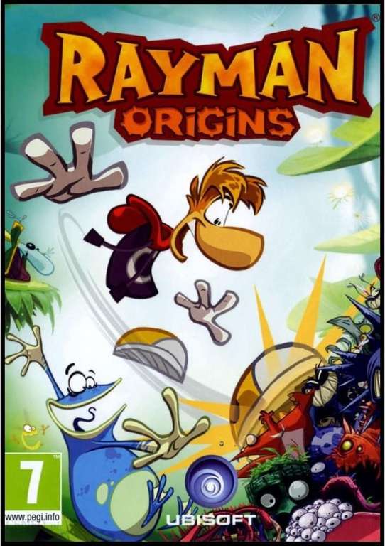 Rayman Origins za 5,97 zł i Rayman Legends za 15,98 zł @ Ubisoft / PC