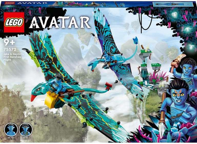 Zestawy LEGO Avatar (Pierwszy lot na zmorze Jake’a i Neytiri 75572) @ Amazon