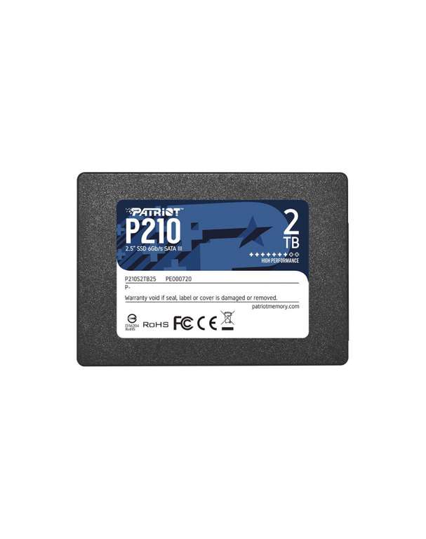 Dysk SSD SATA Patriot P210 2TB 2,5" tlc