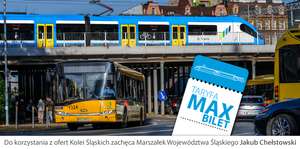 MAX BILET - wspólny bilet Koleje Śląskie i komunikacja miejska GZM