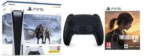 Konsola Sony PlayStation 5 z napędem + dodatkowy Pad DualSense + The Last of Us Part I + God of War Ragnarok @ Empik