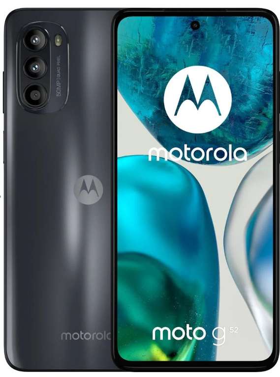 Smartfon Motorola G52 4/128 kolor Charcoal Grey