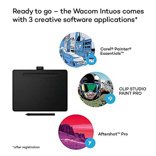 Tablet graficzny Wacom Intuos M Medium USB (bez BT)