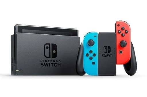 Konsola Nintendo Switch 32GB czerwono-niebieska V2 z Allegro