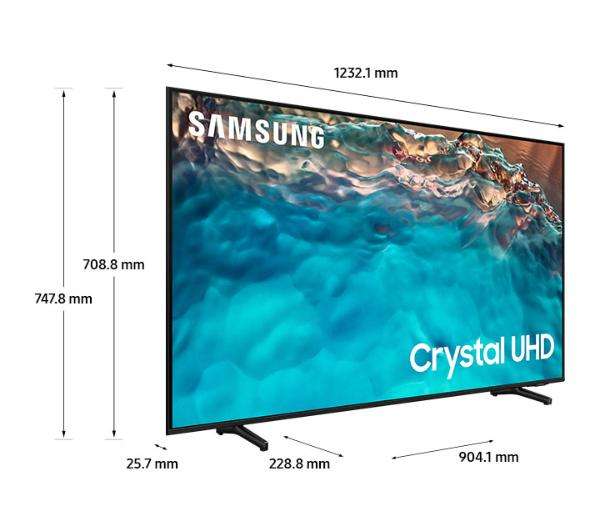 Telewizor Samsung UE55BU8002K 55" LED 4K Tizen DVB-T2 Stacjonarnie