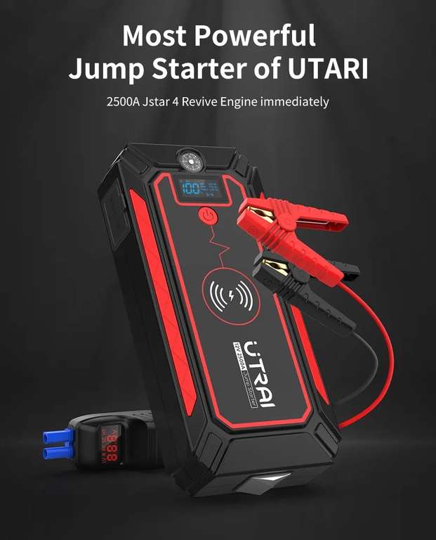 Jump starter | Urządzenie rozruchowe Utrai Jstar 4 2500A | Wysyłka z PL | $55.76