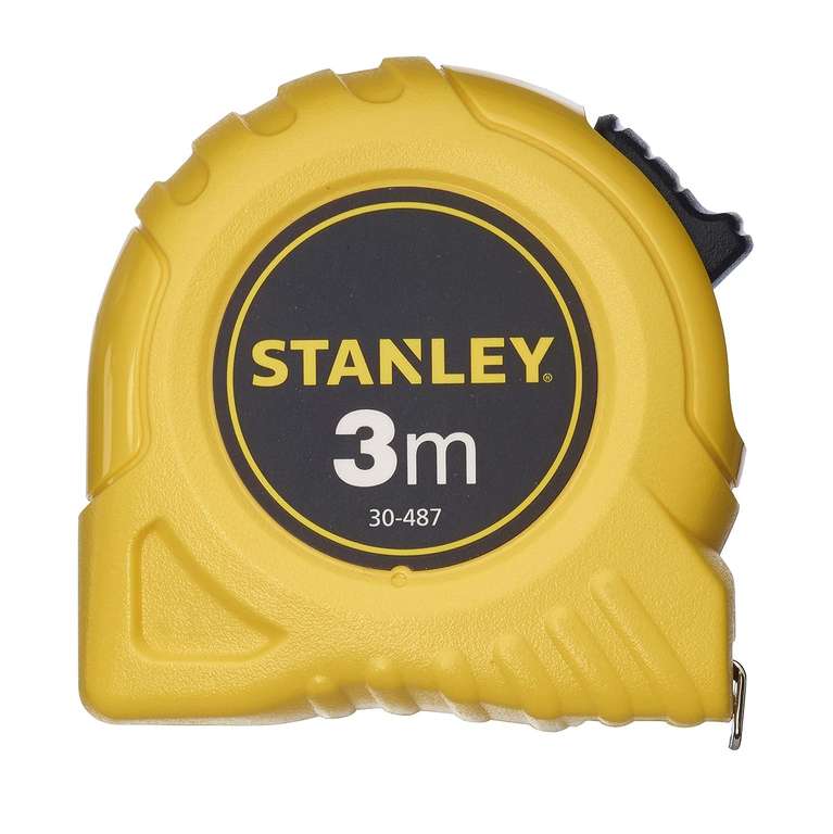 Stanley Taśma Miernicza, żółta, 3 m miara zwijana, 5m -12,9