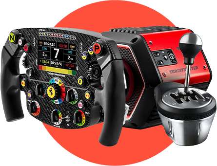 Wyścigowe emocje z Thrustmaster - promocja na kierownice i akcesoria, np. Thrustmaster Ferrari SF1000 Edition za 1 099 zł @ Morele