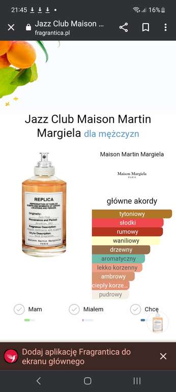 Maison margiela replica jazz club woda toaletowa dla mężczyzn 100ml
