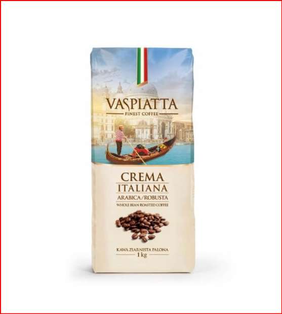 Kawa ziarnista Vaspiatta Crema Italiana 1kg