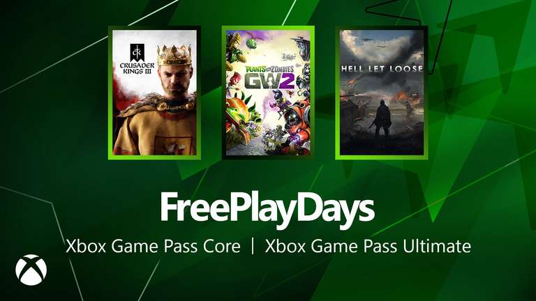 Free Play Days -Crusader Kings III, Plants vs Zombies: Garden Warfare and Hell Let Loose