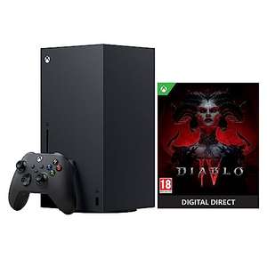 Konsola Xbox Series X z grą Diablo IV