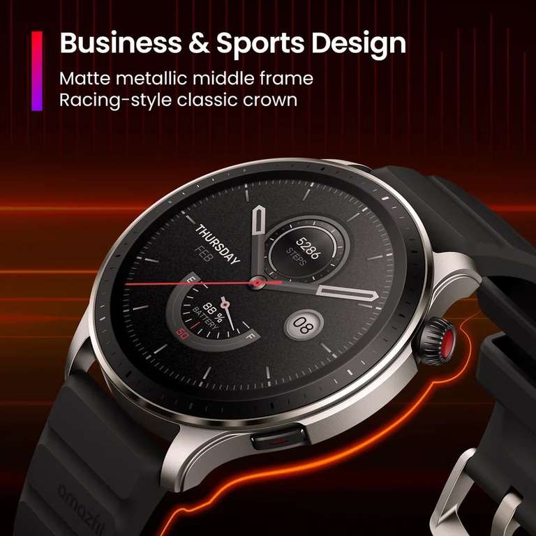 Smartwatch Zegarek sportowy Amazfit GTR4 131.55$