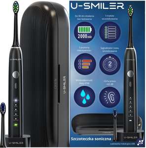 Szczoteczka soniczna U-Smiler 203 czarna (Smart Week)