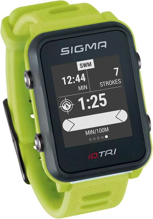 Sigma Sport iD.TRI zegarek sportowy GPS z trybem treningowym, tętno na nadgarstku, lekki