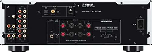 Wzmacniacz stereo Yamaha A-S701, 2x100W @ 8Ohm, srebrny [EDIT] DOSTĘPNY TAKŻE CZARNY], amazon.it, 629,78 Euro z przesyłką