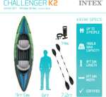 Intex Seria Challenger Kajak 2-osobowy