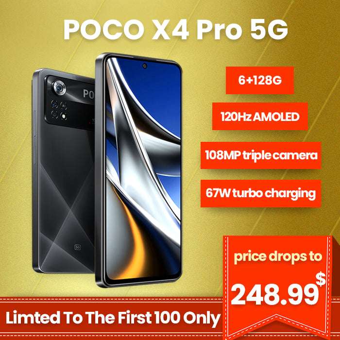 Smartfon POCO X4 Pro 5G 6/128GB
