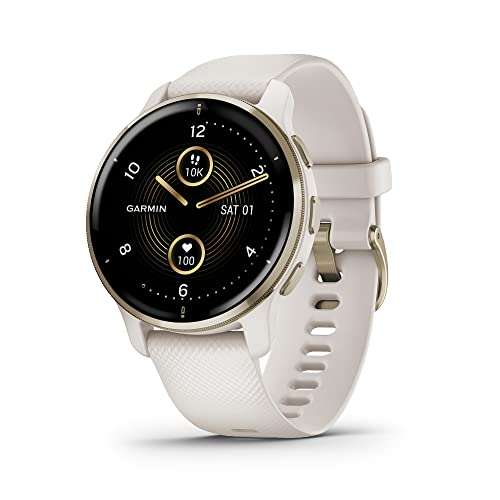 Smartwatch Garmin Venu 2 Plus / biały / czarny / szary