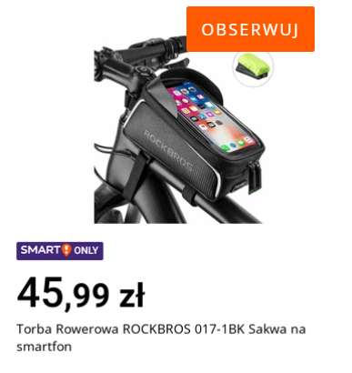 Torba rowerowa, sakwa ROCKBROS 017-1BK
