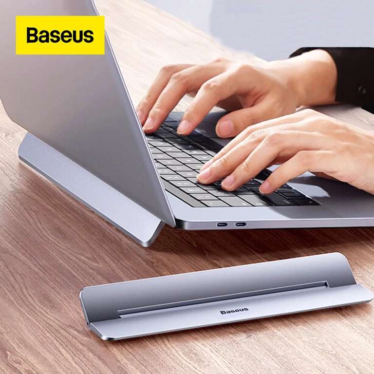 Aluminiowy stojak pod laptopa, Baseus $6.11 @ AliExpress