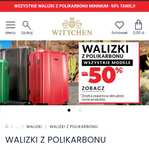 Walizki Wittchen - 50% taniej walizki z polikarbonu